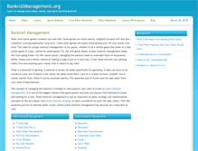 Tablet Screenshot of bankrollmanagement.org